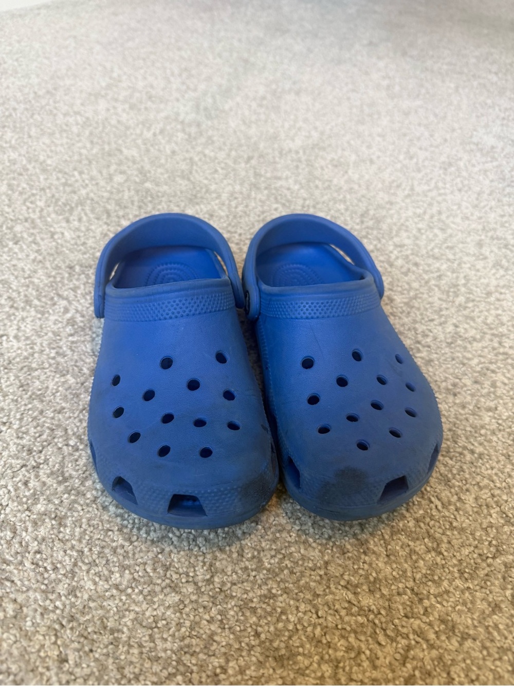 CROCS Kids Royal Blue Classic Clog Sandals
